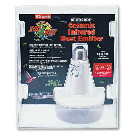 Zoo Med 100 watt heat emitter Zoo Med 100 watt heat emitter