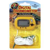 Zoo Med Digital Thermometer w/ probe - Click Image to Close