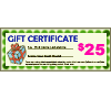 $25 Gift certificate $25 Gift certificate